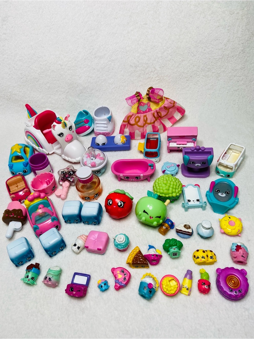 Shopkins Mixed Lot Kindi Kids Accessories Playset Items Shopkins Mini Toys